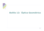 Bolilla 12: Óptica Geométrica