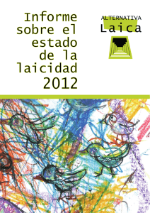 Informe sobre el estado de la Laicidad 2012