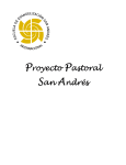Proyecto Pastoral 2008 - Escuela de Evangelización San Andrés