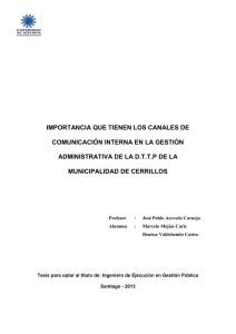 importancia que tienen los canales de comunicación interna en la