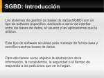 SGBD: Introducción