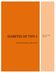 Diabetes DE TIpO 1 - Aetna International