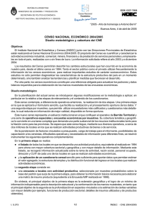 Censo Nacional Económico 2004/2005