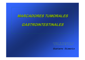 marcadores tumorales gastrointestinales
