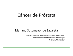Cáncer de Próstata