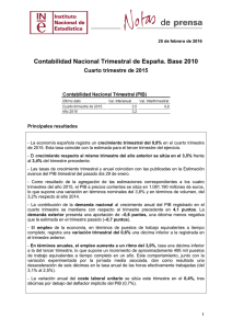 Contabilidad Nacional Trimestral
