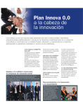 Plan Innova 0,0 a la cabeza de la innovación