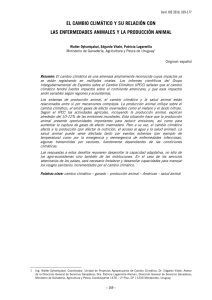 el cambio climático y su relación con las enfermedades
