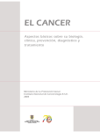 el cancer - Instituto Nacional de Cancerologia