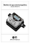 Inf. Técnica Caudalímetro MR