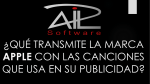 &iquest;qu&eacute; transmite la marca apple con las canciones