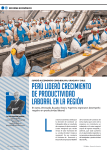 perú lideró crecimiento de productividad laboral en la región
