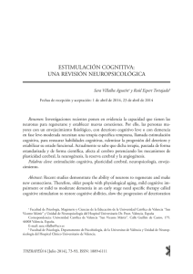 Estimulación cognitiva: una revisión neuropsicológica