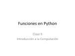 Funciones en Python