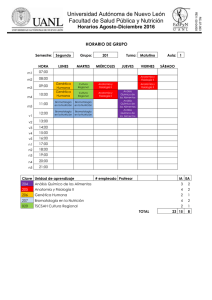 Segundo - Facultad de Salud P&uacute;blica y Nutrici&oacute;n