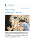 ECMO/ECLS: manual para padres