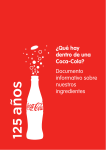 ingredientes de Coca-Cola - Preguntas y respuestas Coca-Cola