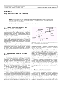 Ley de Inducción de Faraday