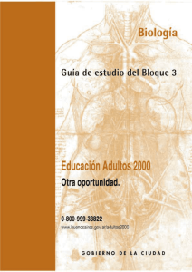 Biología Bloque 3 - Buenos Aires Ciudad