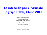 La infección por el virus de la gripe H7N9, China 2013