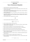 Ejercicios Tema 4. Estructuras de Repetición