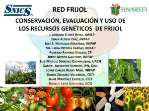 AVANCES DE INVESTIGACIÓN EN RECURSOS GENETICOS DE