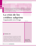 La crisis de los créditos subprime