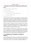 1. La Prehistoria en España y Castilla-La Mancha