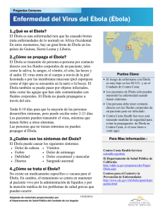 Enfermedad del Virus del Ébola (Ébola) 0