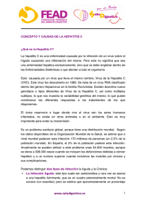 Concepto y causas Hepatitis C - Fundación Española del Aparato