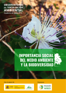 importancia social del medio ambiente y la biodiversidad