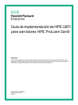 Guía de implementación de HPE UEFI para servidores HPE