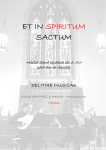 et in spiritum sactum
