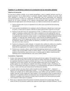 Chapter 4 –Cultural Dynamics in Assessing Global Markets