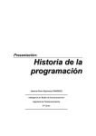 Historia de la programación