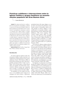 Prácticas cotidianas e intersecciones entre la Iglesia Católica