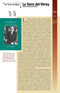 232 – The Cambridge Companion to Leo Strauss, por Martin D. Yaffe
