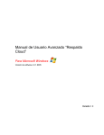 Manual de Usuario Avanzado “Respaldo Cloud”