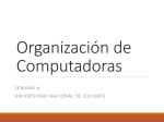 Clase 29/4 - Organización de Computadoras
