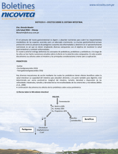 Benéficas Patógenas