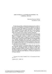 Liber Nycholay. La leyenda de Mahoma y el cardenal Nicol&aacute;s