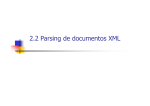 Tema 2, Apartado 2.2: Parsing de Documentos XML