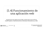 [1.4] Funcionamiento de una aplicación web