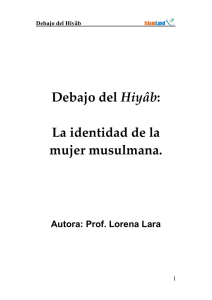 Debajo del Hiyâb: La identidad de la mujer musulmana. - Way-to