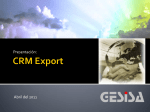 CRM Exportación