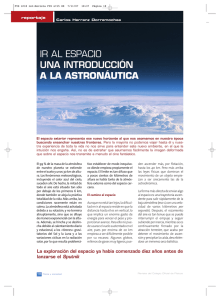 Ir al espacio: una introducción a la astronáutica