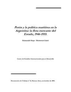 Perón y la política marítima en la Argentina: la flota mercante