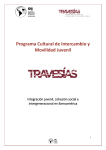 TRAVESÍAS. Programa Cultural de Intercambio y Movilidad Juvenil