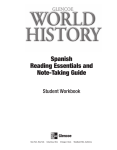 Spanish Reading Essentials and Note-Taking Guide
