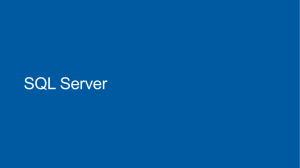 SQL Server - Valpisistemas